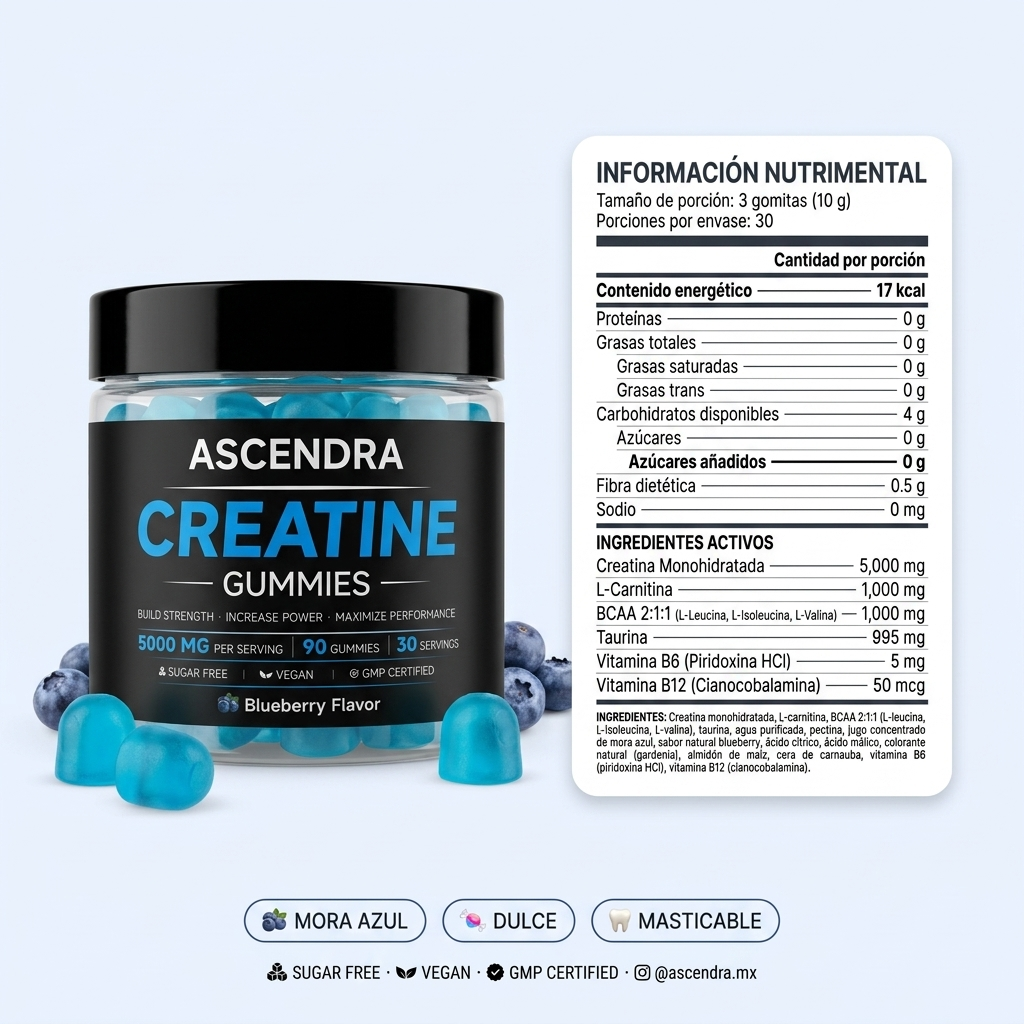 ASCENDRA Creatine Gummies