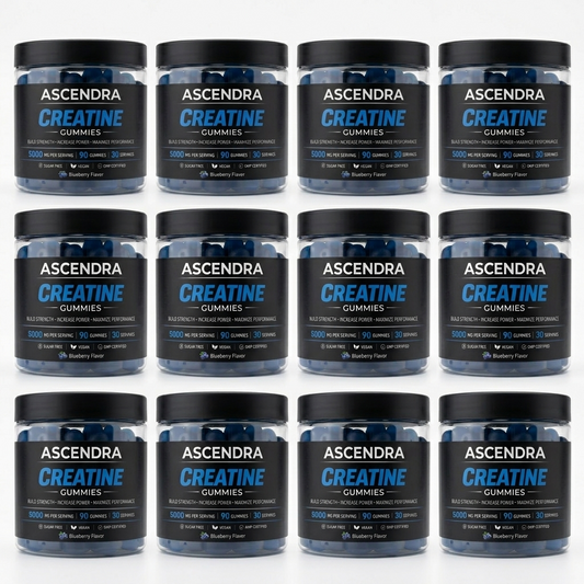ASCENDRA Creatine Gummies 12 Pack