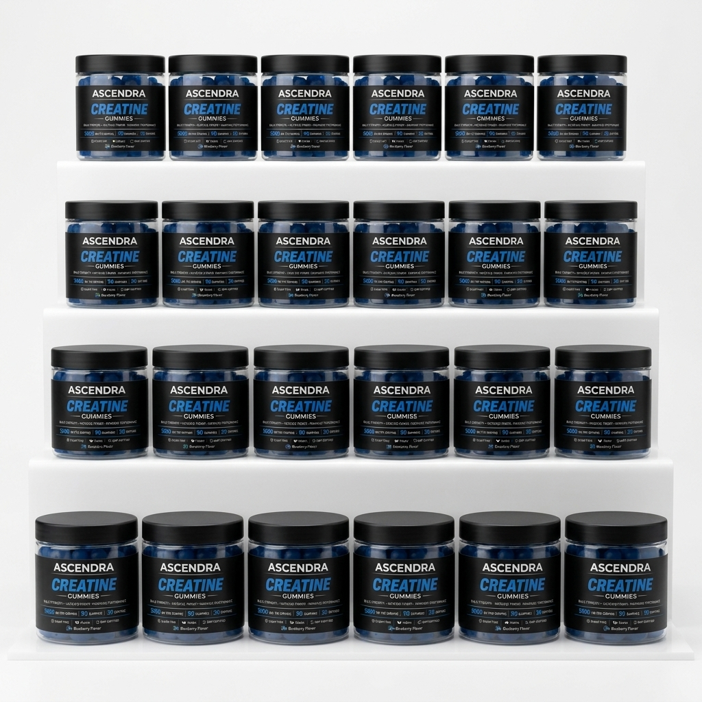 ASCENDRA Creatine Gummies 24 Pack