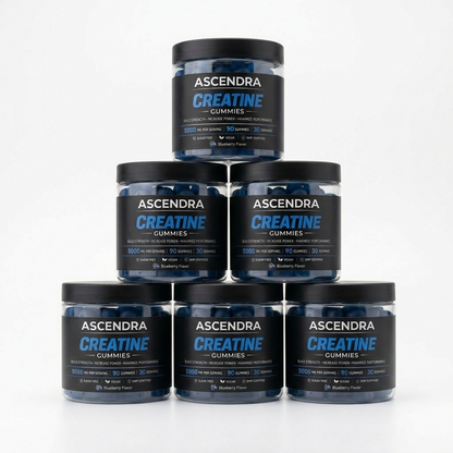 ASCENDRA Creatine Gummies 6 Pack