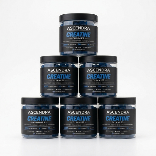 ASCENDRA Creatine Gummies 6 Pack
