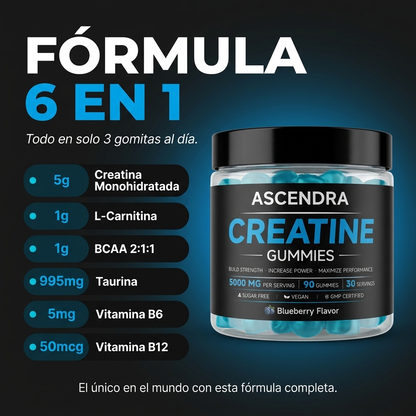 ASCENDRA Creatine Gummies